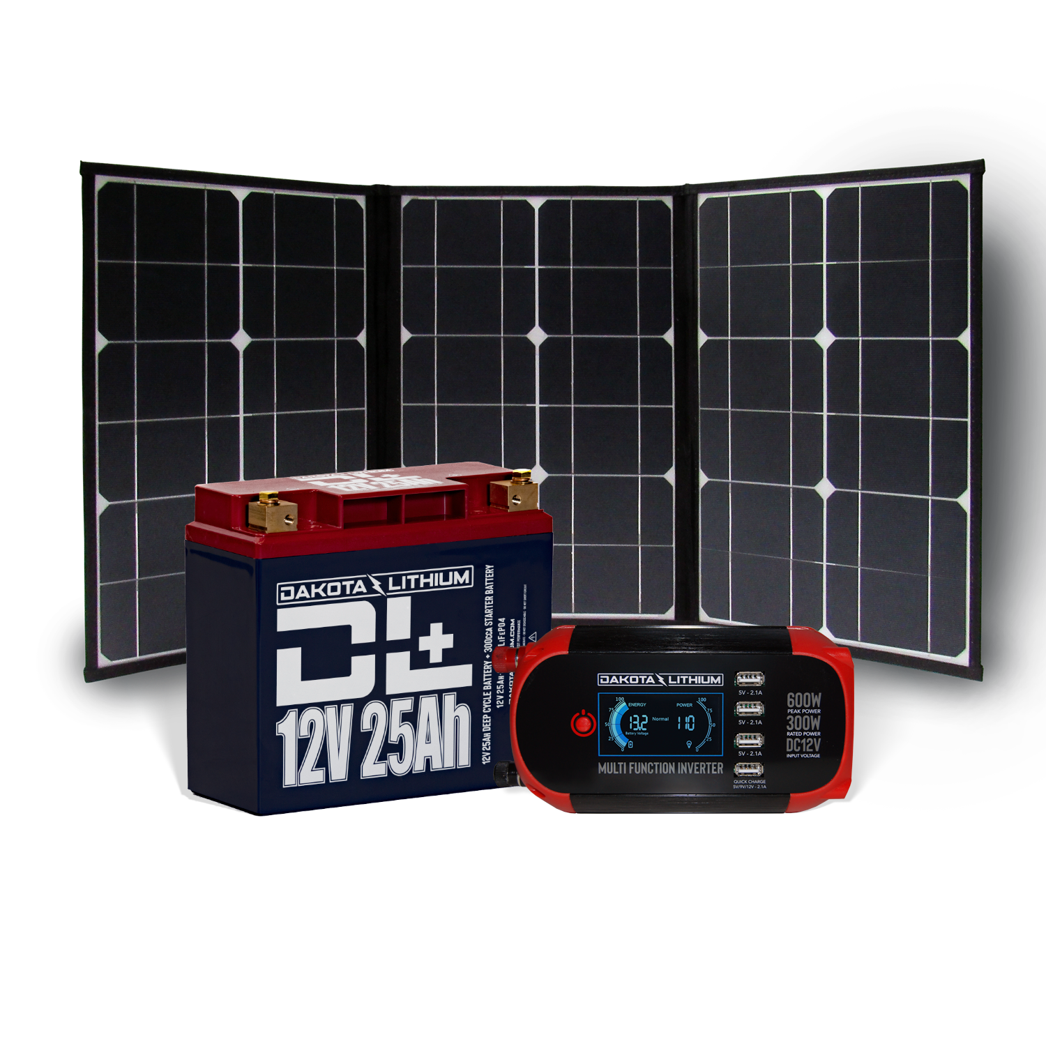 12V 25Ah Off-Grid Power System