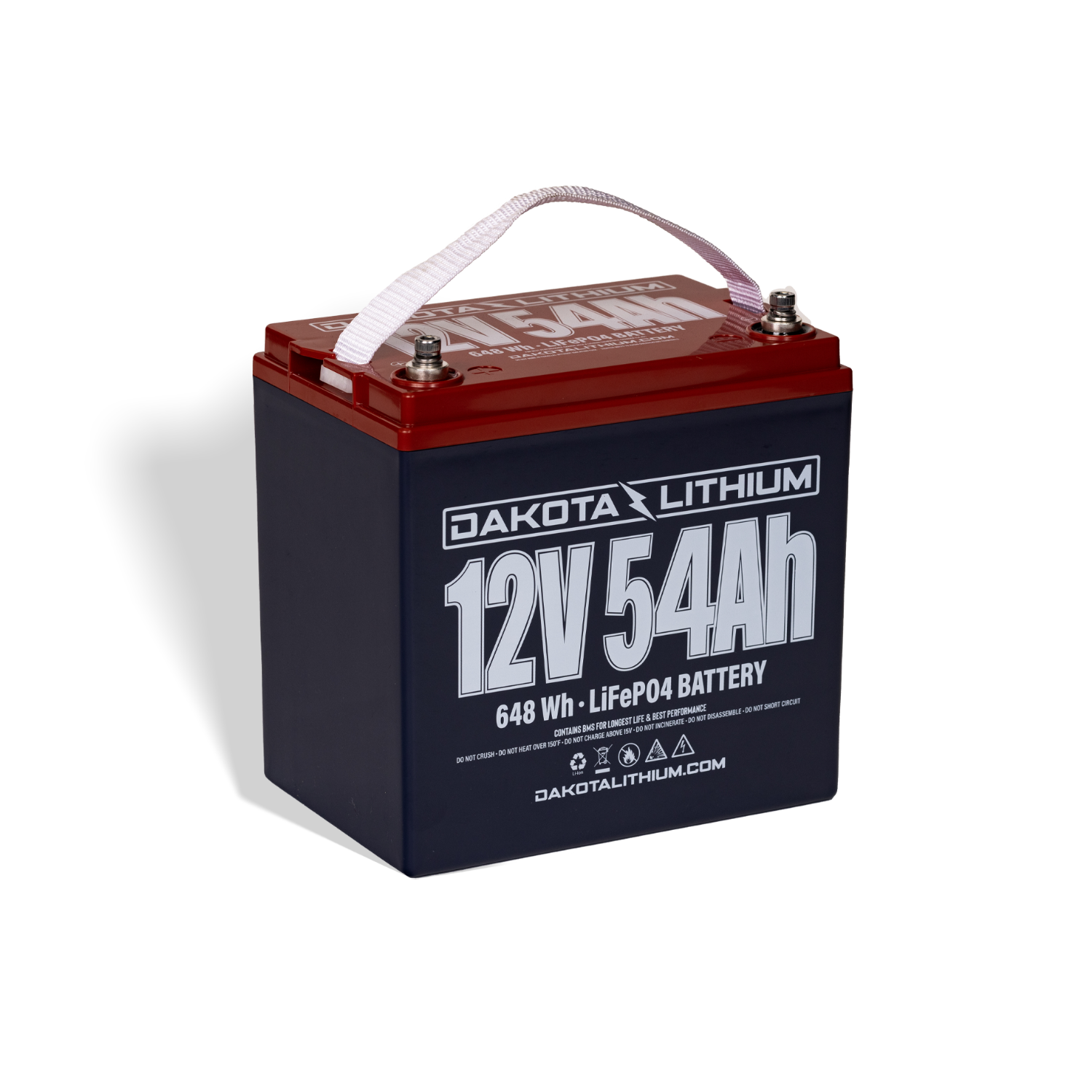 12V 54Ah Deep Cycle LiFePO4 Electronics Battery