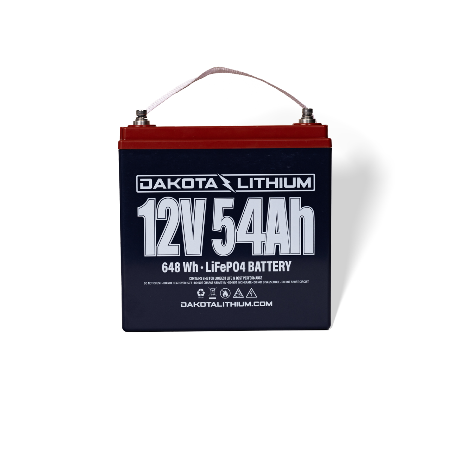 12V 54Ah Deep Cycle LiFePO4 Electronics Battery - Image 2