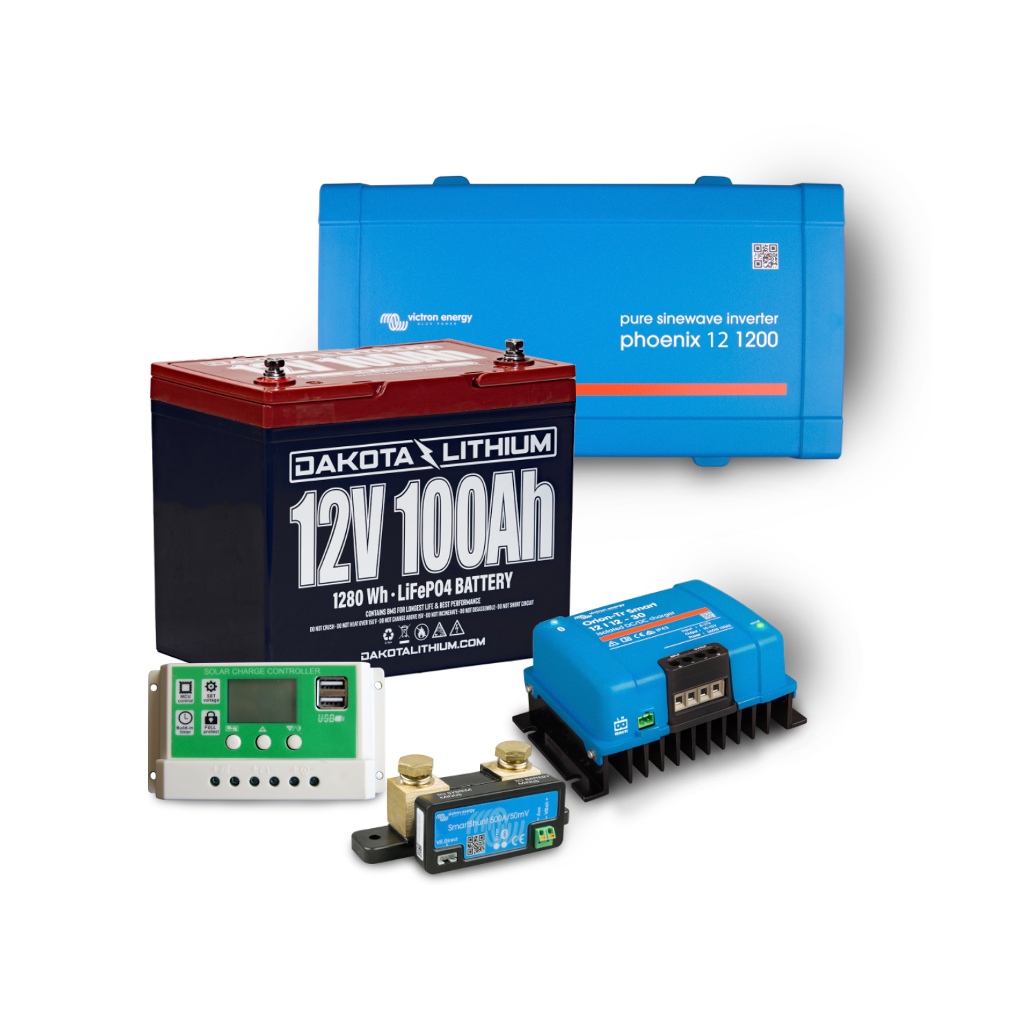 Dakota Lithium RV, Trailer & Truck 12v 100Ah Power System