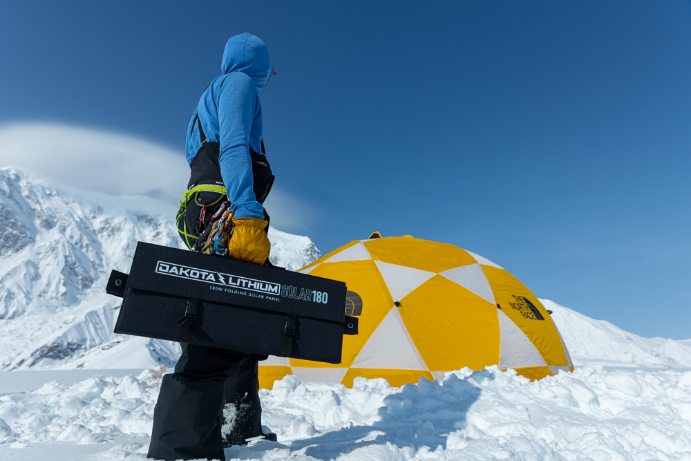 180W Folding Solar Panel for Lithium Batteries & Solar Generators - Image 4