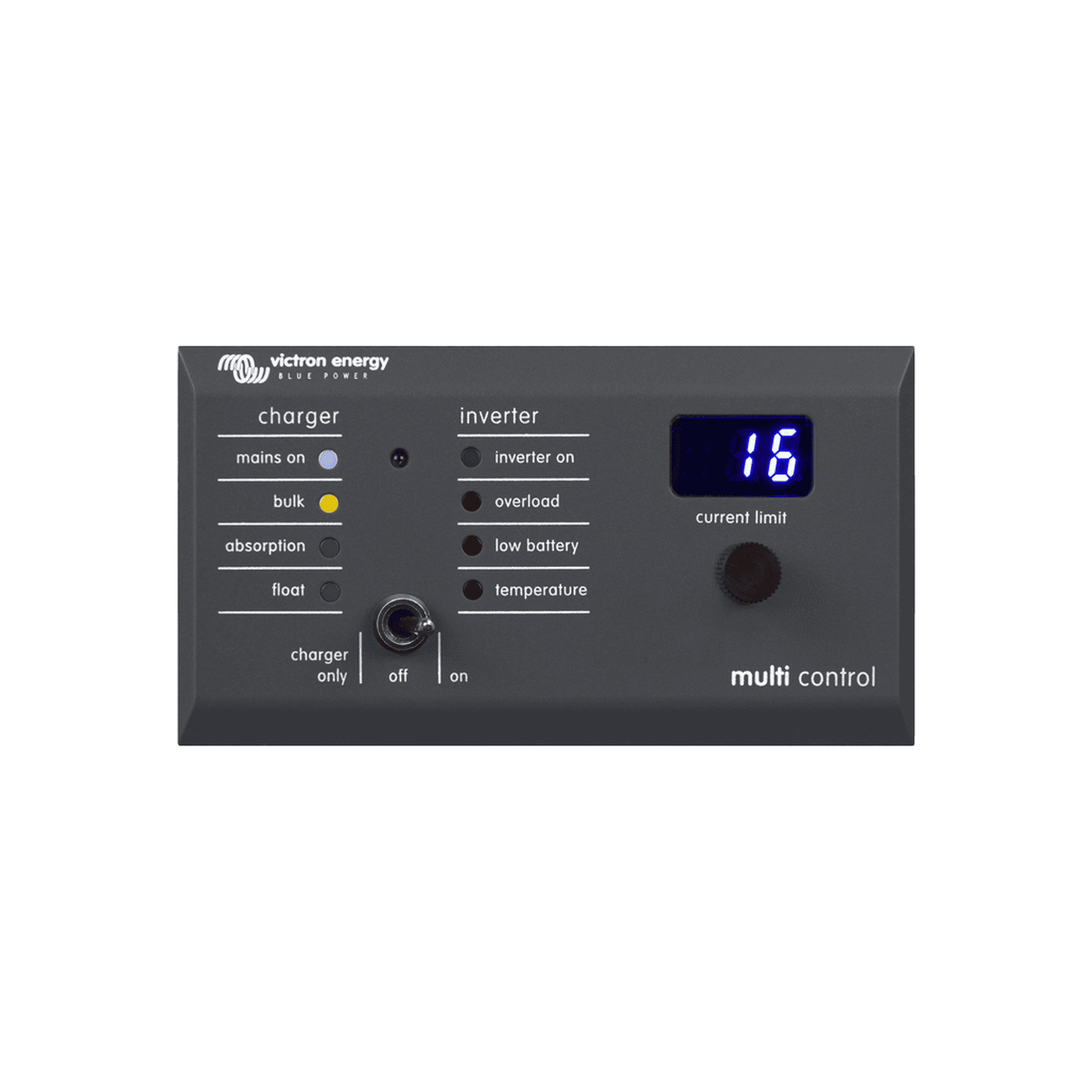 Victron Energy® Digital Multi Control 200/200A GX Control Panel for MultiPlus